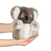  Фото мягкая игрушка коала бу из натурального меха кролика рекс из натурального меха Holich Toys