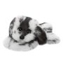 Картинка мягкая игрушка собака из натурального меха кролика юпи Holich Toys в разных ракурса