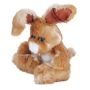 Фото №2 авторская мягкая игрушка из натурального меха кролик фландер рыжий 