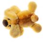 Мягкая игрушка собака из натурального меха Вилли желтый картинка
